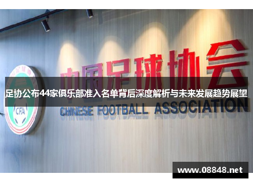 足协公布44家俱乐部准入名单背后深度解析与未来发展趋势展望